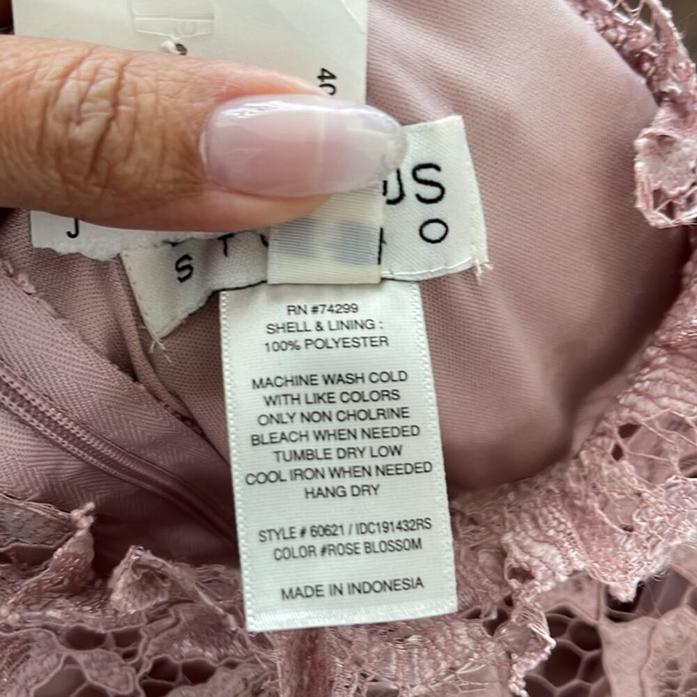 Enfocus Studio NWT Lace fabric with interior lining Dress. - Picture 6 of 10